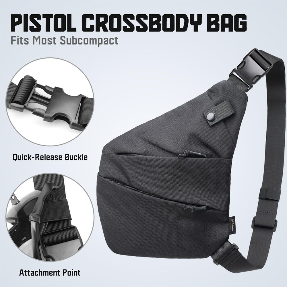 Tactical Concealed Gun Carry B - Edc Concealed Carry Sling Bag review and price
