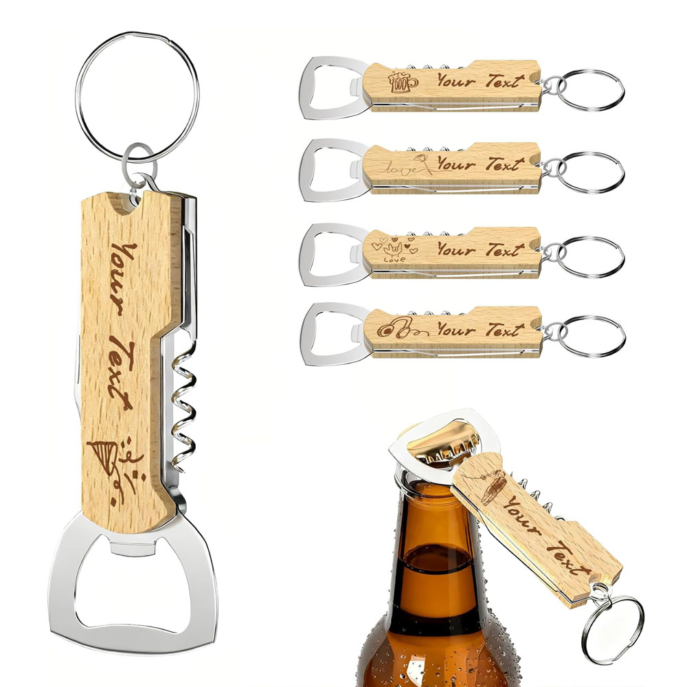 Custom Engraved Logo Bottle Op - Bottle Opener Keyring review and price