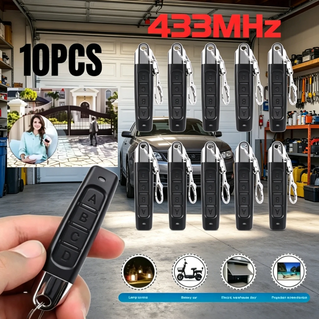 433MHz 4-Button Remote Control - Bottle Opener Keyring review and price