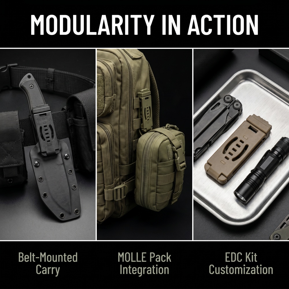 DIY Kydex Holster MOLLE Back C - Edc Carry Accessories review and price