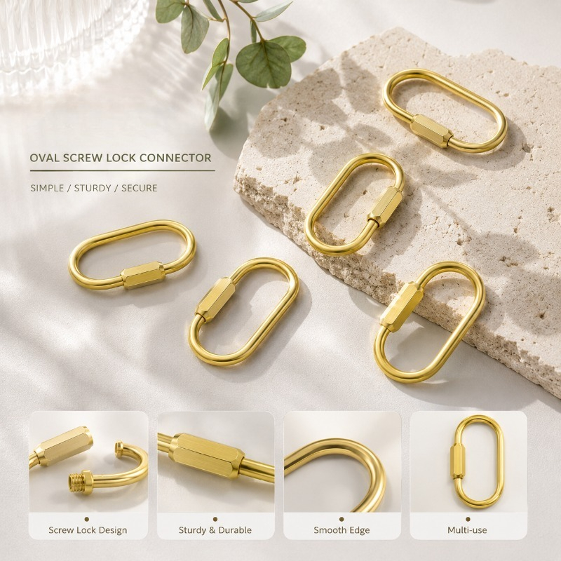 Solid Brass Screw Type D-Ring  - Edc Car Carry review and price