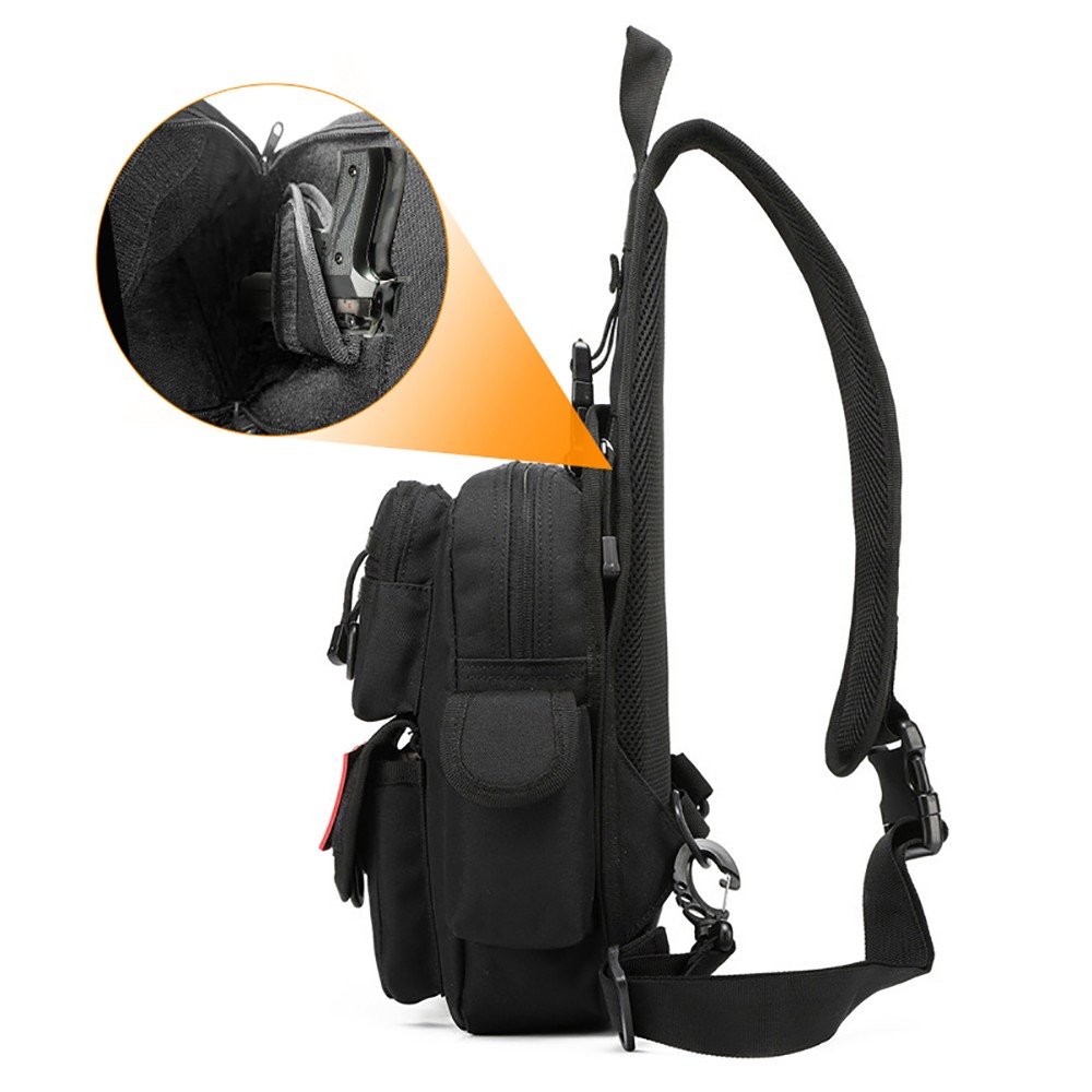 Tactical Gun Storage Bag Cross - Edc Concealed Carry Sling Bag review and price